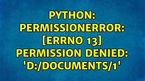 Ethereum: PermissionError: [Errno 13] Permission denied with Binance API (python)
