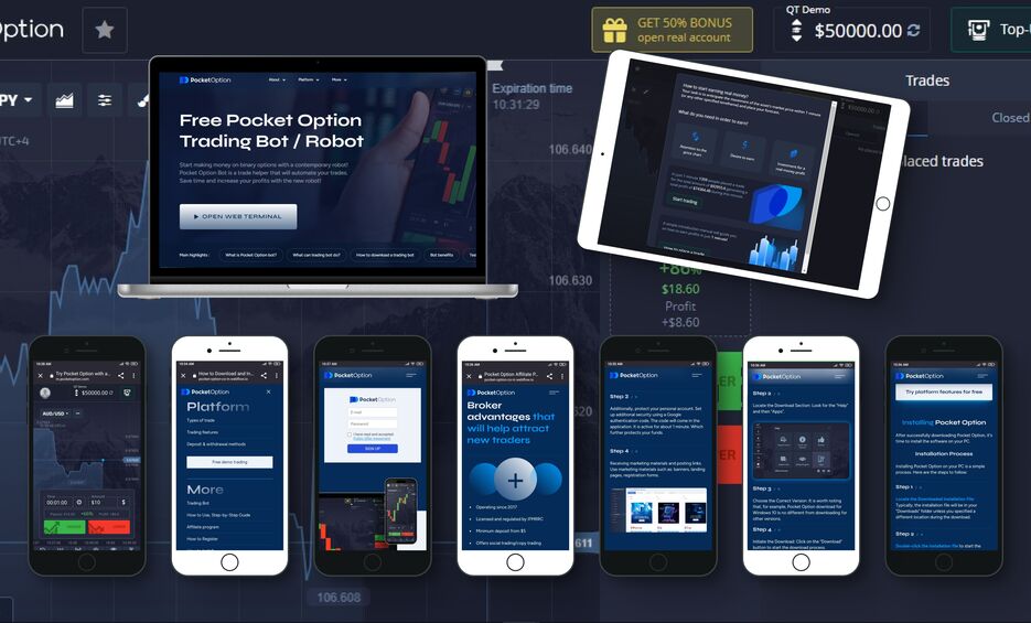 Discover Trading with the Official Platform Pocket Option