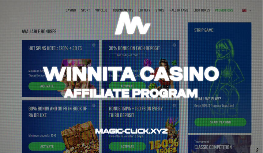Scopri il Mondo del Gioco con Winita Slot