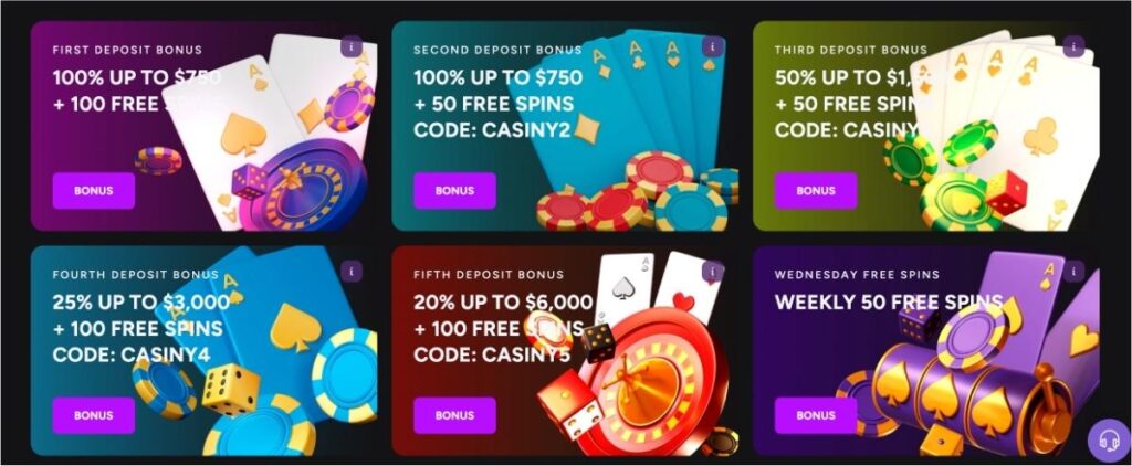 Exciting Offers Await at Casiny Casino No Deposit Bonus